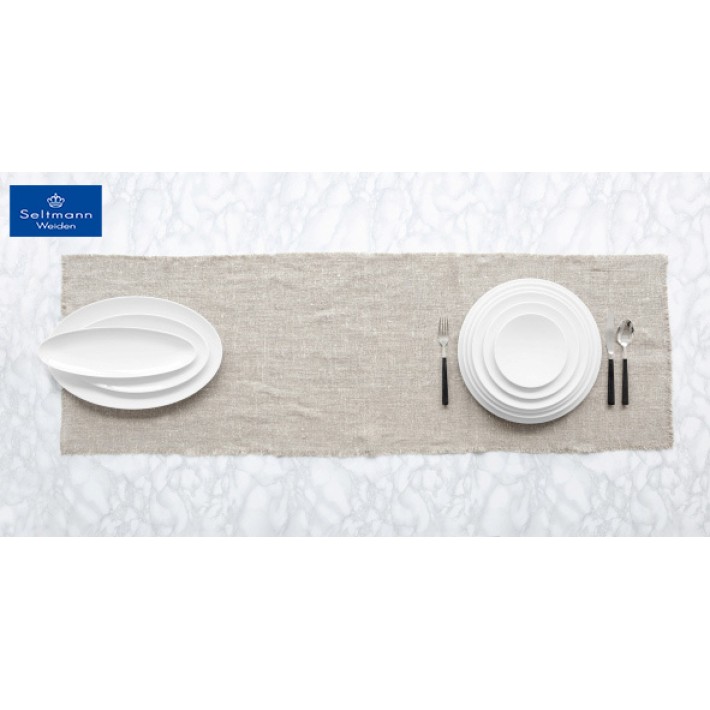 COUP FINE DINING st ΠΙΑΤΕΛΑ ΟΒΑΛ ΣΤΕΝΟΜΑΚΡΗ ΛΕΥΚΗ 35Χ11Χ2,1ΕΚ
