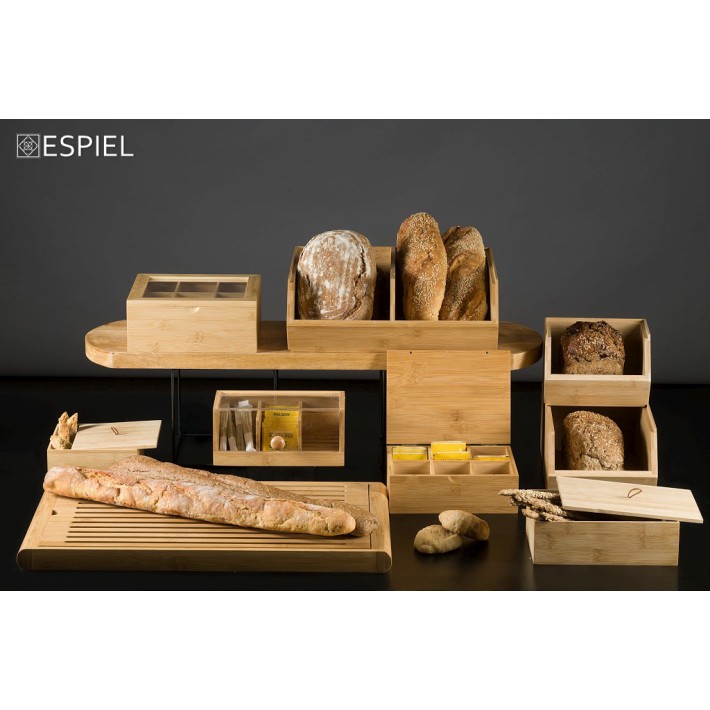 ΚΟΥΤΙ ΜΕ ΚΑΠ. 6-ΘΕΣΕΩΝ BAMBOO 21X16X7,5EK