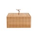 ESTIA ΚΟΥΤΙ ΑΠΟΘΗΚΕΥΣΗΣ ΚΑΙ ΟΡΓΑΝΩΣΗΣ ΜΠΑΝΙΟΥ BAMBOO ESSENTIALS 15x15x7cm