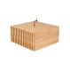 ESTIA ΚΟΥΤΙ ΑΠΟΘΗΚΕΥΣΗΣ ΚΑΙ ΟΡΓΑΝΩΣΗΣ ΜΠΑΝΙΟΥ BAMBOO ESSENTIALS 15x15x7cm
