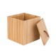 ESTIA ΚΟΥΤΙ ΑΠΟΘΗΚΕΥΣΗΣ ΚΑΙ ΟΡΓΑΝΩΣΗΣ ΜΠΑΝΙΟΥ BAMBOO ESSENTIALS 9x9x8cm