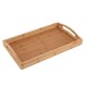 ESTIA ΔΙΣΚΟΣ ΣΕΡΒΙΡΙΣΜΑΤΟΣ BAMBOO ESSENTIALS ΜΕ ΛΑΒΕΣ ΜΕΤΑΦΟΡΑΣ 44x29.5x5.5cm