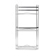 ESTIA ΕΤΑΖΕΡΑ ELEGANT ΜΕΤΑΛΛΙΚΗ ΓΩΝΙΑΚΗ 3 ΘΕΣΕΩΝ 54x28x18cm ΧΡΩΜΙΟΥ