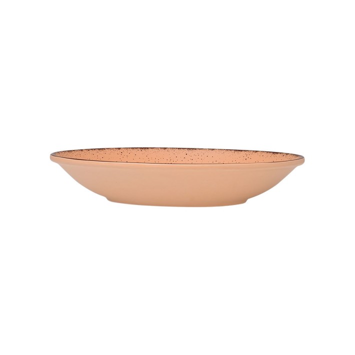 ESTIA ΠΙΑΤΟ ΒΑΘΥ TERRA ΠΟΡΣΕΛΑΝΙΝΟ 23cm SALMON