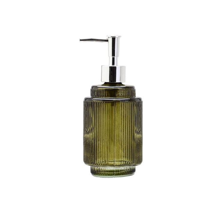 ESTIA ΑΝΤΛΙΑ ΣΑΠΟΥΝΙΟΥ OLIVE SERIES ΓΥΑΛΙΝΗ 8x8x19cm 380ml ΛΑΔΙ