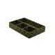 ESTIA ΚΑΛΑΘΙ ΟΡΓΑΝΩΣΗΣ 4 ΘΕΣΕΩΝ OLIVE SEIRES 33x23x6cm ΛΑΔΙ
