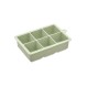 ESTIA ΠΑΓΟΘΗΚΗ ΣΙΛΙΚΟΝΗΣ 6 ΘΕΣΕΩΝ MINT GREEN 16x10x4 cm
