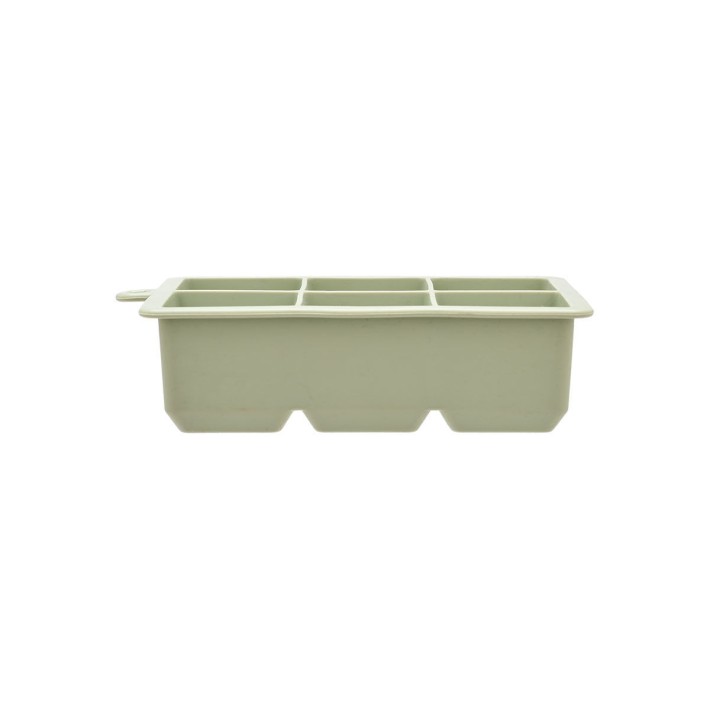 ESTIA ΠΑΓΟΘΗΚΗ ΣΙΛΙΚΟΝΗΣ 6 ΘΕΣΕΩΝ MINT GREEN 16x10x4 cm