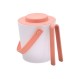 ESTIA ΔΟΧΕΙΟ ΠΑΓΟΥ ΠΛΑΣΤΙΚΟ ΔΙΠΛΟΥ ΤΟΙΧΩΜΑΤΟΣ ΜΕ ΛΑΒΙΔΑ ΣΑΠΙΟ ΜΗΛΟ