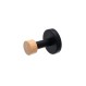 ESTIA ΚΡΕΜΑΣΤΡΑ ΕΠΙΤΟΙΧΙΑ BAMBOO ESSENTIALS ΜΟΝΗ ΜΕΤΑΛΛΙΚΗ ΜΑΥΡΗ