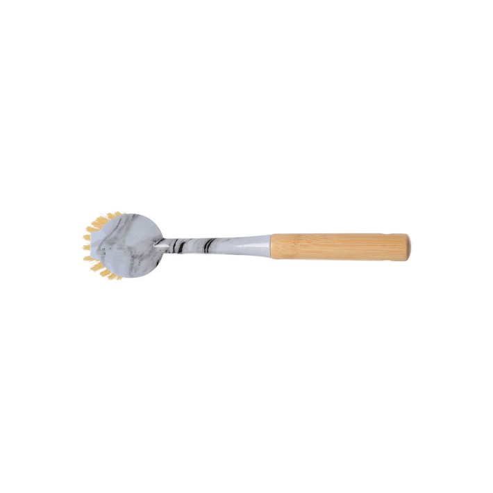 ESTIA ΒΟΥΡΤΣΑ ΚΑΘΑΡΙΣΜΟΥ ΠΙΑΤΩΝ BAMBOO ESSENTIALS MARBLE