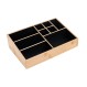 ESTIA ΘΗΚΗ ΟΡΓΑΝΩΣΗΣ ΚΑΛΛΥΝΤΙΚΩΝ BAMBOO 9 ΘΕΣΕΩΝ 33x21x9cm