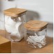 ESTIA ΔΟΧΕΙΟ ΑΠΟΘΗΚΕΥΣΗΣ BAMBOO ESSENTIALS 950ml ΓΥΑΛΙΝΟ ΜΕ ΚΑΠΆΚΙ