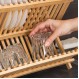 ESTIA ΠΙΑΤΟΘΗΚΗ BAMBOO ESSENTIALS ΑΝΑΔΙΠΛΟΥΜΕΝΗ 2 ΕΠΙΠΕΔΩΝ 42x27.5x38cm