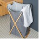 ESTIA ΚΑΛΑΘΙ ΑΠΛΥΤΩΝ BAMBOO ESSENTIALS ΜΕ ΘΗΚΗ ΠΟΛΥΕΣΤΕΡΑ ΠΤΥΣΣΟΜΕΝΟ 40x40x70cm