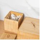 ESTIA ΚΟΥΤΙ ΑΠΟΘΗΚΕΥΣΗΣ ΚΑΙ ΟΡΓΑΝΩΣΗΣ ΜΠΑΝΙΟΥ BAMBOO ESSENTIALS 9x9x8cm