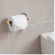 ESTIA ΧΑΡΤΟΘΗΚΗ ΕΠΙΤΟΙΧΙΑ BAMBOO ESSENTIALS ΜΕΤΑΛΛΙΚΗ ΜΑΥΡΗ
