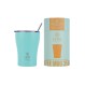 ESTIA ΘΕΡΜΟΣ COFFEE MUG SAVE THE AEGEAN 350ml BERMUDA GREEN