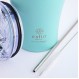 ESTIA ΘΕΡΜΟΣ COFFEE MUG SAVE THE AEGEAN 350ml BERMUDA GREEN