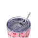 ESTIA ΘΕΡΜΟΣ COFFEE MUG SAVE THE AEGEAN 350ml CHERRY ROSE