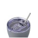 ESTIA ΘΕΡΜΟΣ COFFEE MUG SAVE THE AEGEAN 350ml FJORD GREY