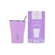 ESTIA ΘΕΡΜΟΣ COFFEE MUG SAVE THE AEGEAN 350ml LAVENDER PURPLE