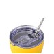 ESTIA ΘΕΡΜΟΣ COFFEE MUG SAVE THE AEGEAN 350ml PINEAPPLE YELLOW