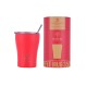 ESTIA ΘΕΡΜΟΣ COFFEE MUG SAVE THE AEGEAN 350ml SCARLET RED