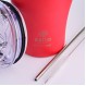 ESTIA ΘΕΡΜΟΣ COFFEE MUG SAVE THE AEGEAN 350ml SCARLET RED