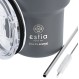 ESTIA ΘΕΡΜΟΣ MUG LITE SAVE THE AEGEAN 400ml FJORD GREY