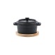 ESTIA ΚΑΤΣΑΡΟΛΑΚΙ IRON ΜΑΝΤΕΜΕΝΙΟ 10cm ΜΕ ΒΑΣΗ BAMBOO