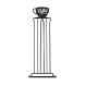 ESTIA ΒΑΣΗ ΓΙΑ ΚΑΨΟΥΛΕΣ ESPRESSO METAL BLACK ΜΕΤΑΛΛΙΚΗ 36 ΘΕΣΕΩΝ ΜΑΥΡΗ