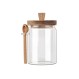 ESTIA ΔΟΧΕΙΟ ΑΠΟΘΗΚΕΥΣΗΣ ACACIA ΓΥΑΛΙΝΟ 850ml 9.7x12x17cm ΜΕ ΚΟΥΤΑΛΙ