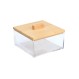 ESTIA ΚΟΥΤΙ ΑΠΟΘΗΚΕΥΣΗΣ & ΟΡΓΑΝΩΣΗΣ BAMBOO ESSENTIALS ΤΕΤΡΑΓΩΝΟ  9x9x6cm ΜΕ ΚΑΠΑΚΙ