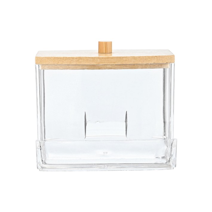 ESTIA ΚΟΥΤΙ ΑΠΟΘΗΚΕΥΣΗΣ & ΟΡΓΑΝΩΣΗΣ BAMBOO ESSENTIALS ΓΙΑ ΜΠΑΤΟΝΕΤΕΣ 9x7.5x7 ΜΕ ΚΑΠΑΚΙ