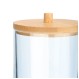 ESTIA ΚΟΥΤΙ ΑΠΟΘΗΚΕΥΣΗΣ & ΟΡΓΑΝΩΣΗΣ BAMBOO ESSENTIALS ΓΙΑ ΔΙΣΚΟΥΣ ΝΤΕΜΑΚΙΓΙΑΖ 7x7x12cm ΜΕ ΚΑΠΑΚΙ
