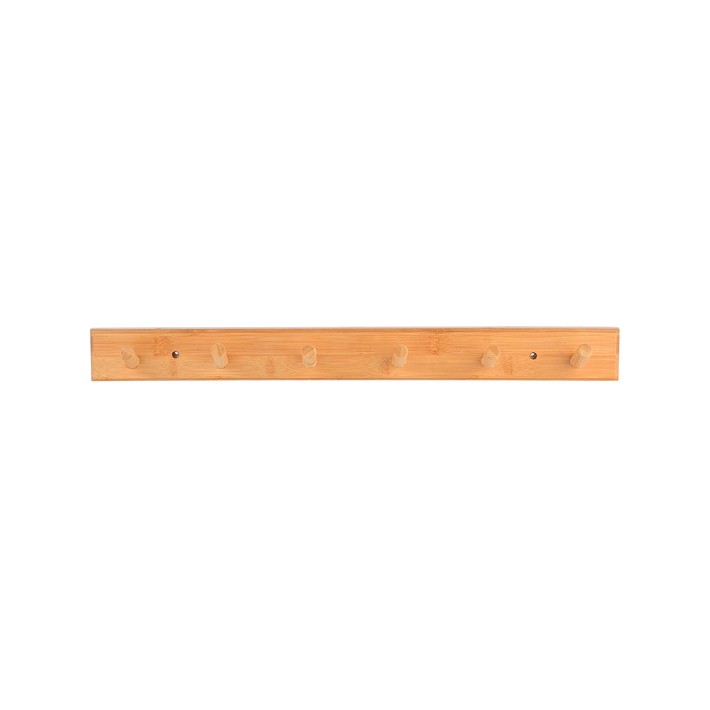 ESTIA ΚΡΕΜΑΣΤΡΑ ΤΟΙΧΟΥ BAMBOO 59x6x7cm 6 ΘΕΣΕΩΝ