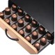 ESTIA ΘΗΚΗ ΓΙΑ ΚΑΨΟΥΛΕΣ ESPRESSO BAMBOO ESSENTIALS ΜΕΤΑΛΛΙΚΗ ΣΥΡΤΑΡΩΤΗ 60 ΘΕΣΕΩΝ ΜΑΥΡΗ