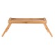 ESTIA ΔΙΣΚΟΣ ΣΕΡΒΙΡΙΣΜΑΤΟΣ BAMBOO ESSENTIALS 50x30x21cm ΜΕ ΑΝΑΔΙΠΛΟΥΜΕΝΑ ΠΟΔΙΑ