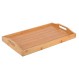 ESTIA ΔΙΣΚΟΣ ΣΕΡΒΙΡΙΣΜΑΤΟΣ BAMBOO ESSENTIALS 50x30x21cm ΜΕ ΑΝΑΔΙΠΛΟΥΜΕΝΑ ΠΟΔΙΑ