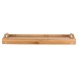 ESTIA ΔΙΣΚΟΣ ΣΕΡΒΙΡΙΣΜΑΤΟΣ BAMBOO ESSENTIALS 50x30x21cm ΜΕ ΑΝΑΔΙΠΛΟΥΜΕΝΑ ΠΟΔΙΑ