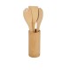 ESTIA ΕΡΓΑΛΕΙΑ ΜΑΓΕΙΡΙΚΗΣ BAMBOO ESSENTIALS ΜΕ ΘΗΚΗ 4 ΤΕΜ.