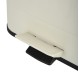 ESTIA ΚΑΔΟΣ ΑΠΟΡΡΙΜΑΤΩΝ SOFT CLOSE ANTIGUA 30lt MAT IVORY