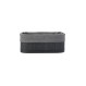 ESTIA ΚΑΛΑΘΙ ΟΡΓΑΝΩΣΗΣ BAMBOO ESSENTIALS 19.5x10cm ME ΕΠΕΝΔΥΣΗ ΜΑΥΡΟ