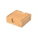 ESTIA ΣΟΥΒΕΡ BAMBOO ESSENTIALS 11x11cm ΜΕ ΘΗΚΗ 5 ΤΕΜ.