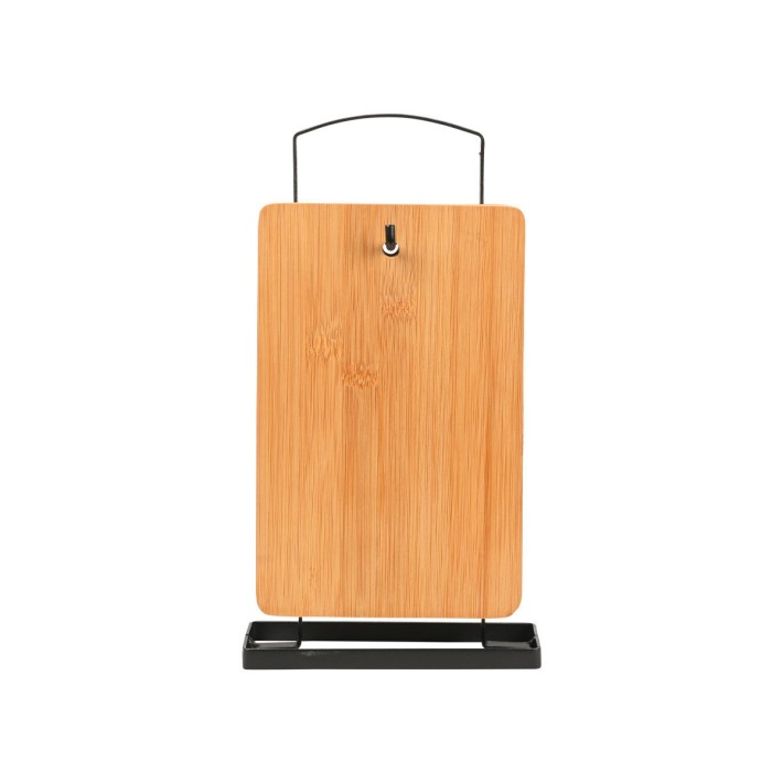 ESTIA ΣΕΤ ΕΠΙΦΑΝΕΙΕΣ ΚΟΠΗΣ BAMBOO ESSENTIALS 4 ΤΕΜ ΜΕ ΒΑΣΗ ΜΕΤΑΛΛΙΚΗ