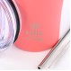 ESTIA ΘΕΡΜΟΣ COFFEE MUG SAVE THE AEGEAN 500ml FUSION CORAL