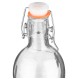 ΜΠΟΥΚΑΛΙ ΓΥΑΛΙΝΟ  1100ml ΜΕ ΜΕΤΑΛΛΙΚΟ ΚΛΙΠ