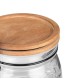 ESTIA ΔΟΧΕΙΟ ΑΠΟΘΗΚΕΥΣΗΣ ALLURE ΓΥΑΛΙΝΟ 500ml ΜΕ ΚΛΙΠ ΚΑΠΑΚΙ