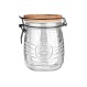 ESTIA ΔΟΧΕΙΟ ΑΠΟΘΗΚΕΥΣΗΣ ALLURE ΓΥΑΛΙΝΟ 750ml ΜΕ ΚΛΙΠ ΚΑΠΑΚΙ